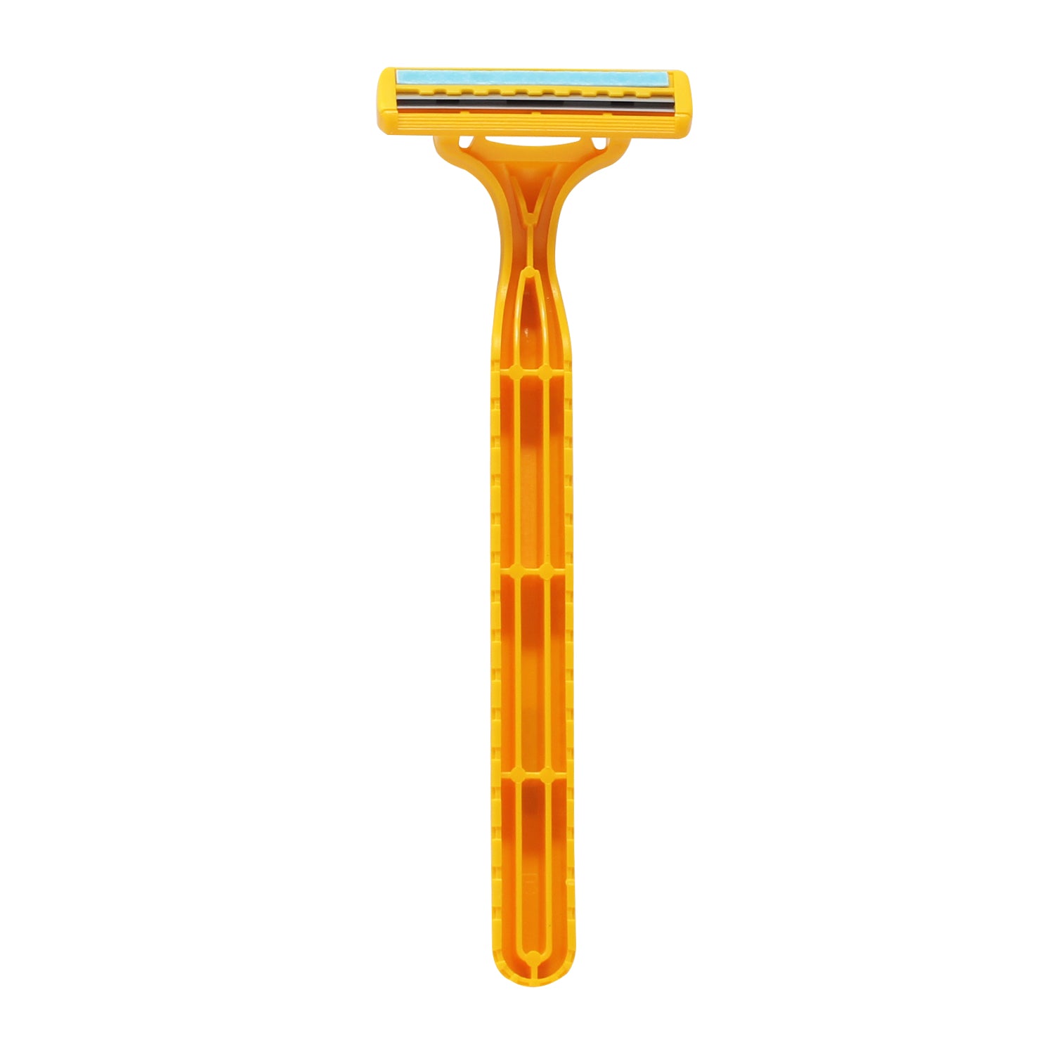 Dorco Disposable Razor 24 Nos. Yellow Long Handle with Lubrastrip ...